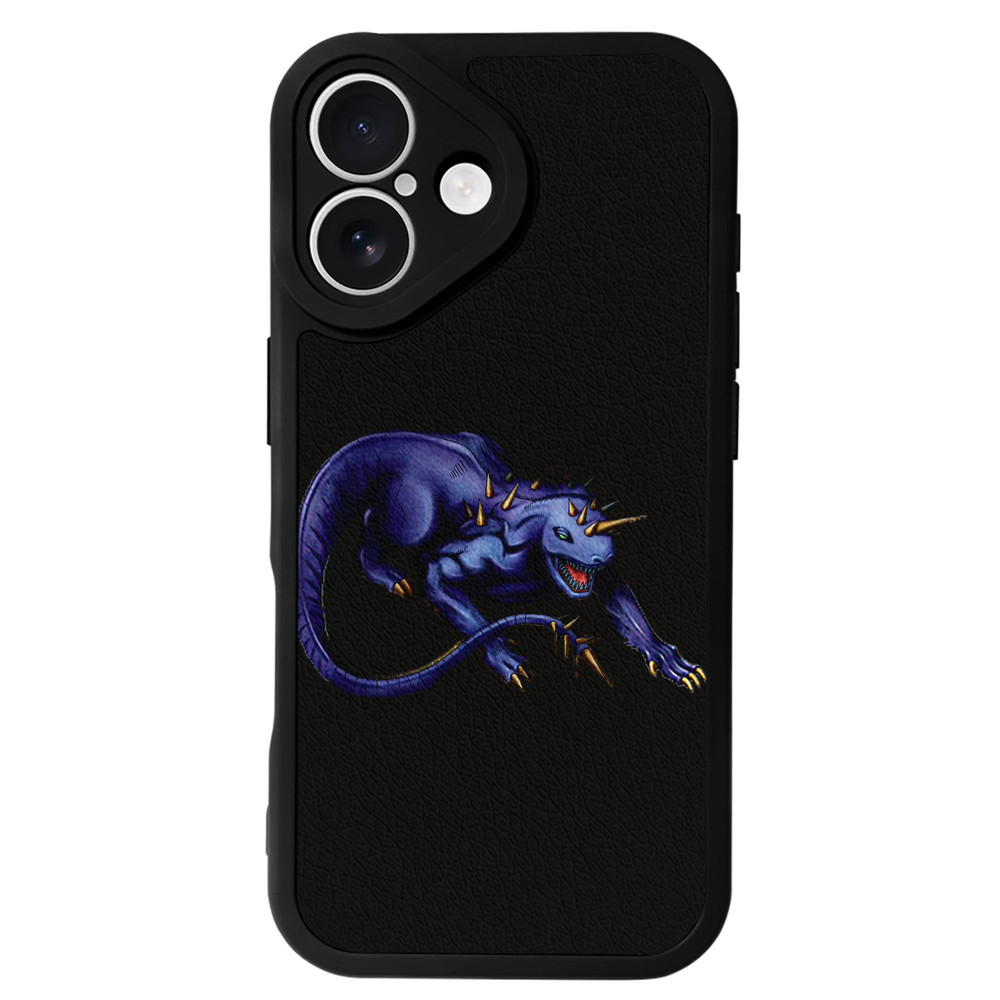 （画像用） 遊☆戯☆王 Yu-Gi-Oh! 【iPhone 16シリーズ対応】シリコンスマホケース（レザー調） 材質：シリコン